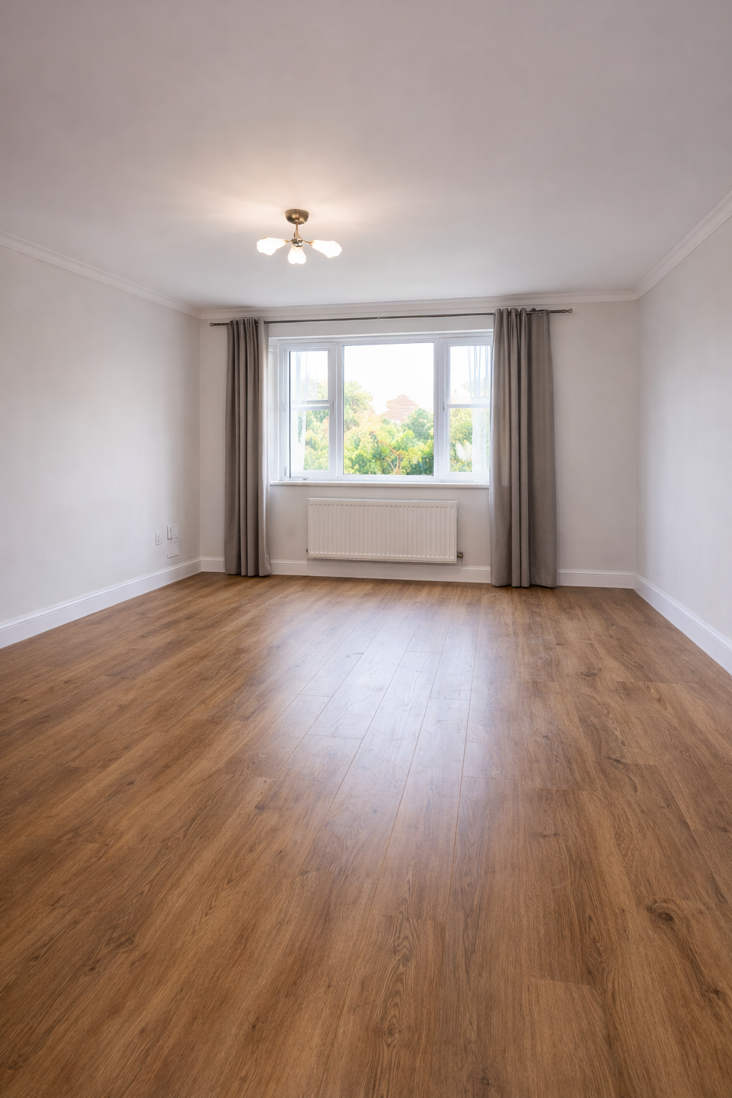 painted living room in redhill