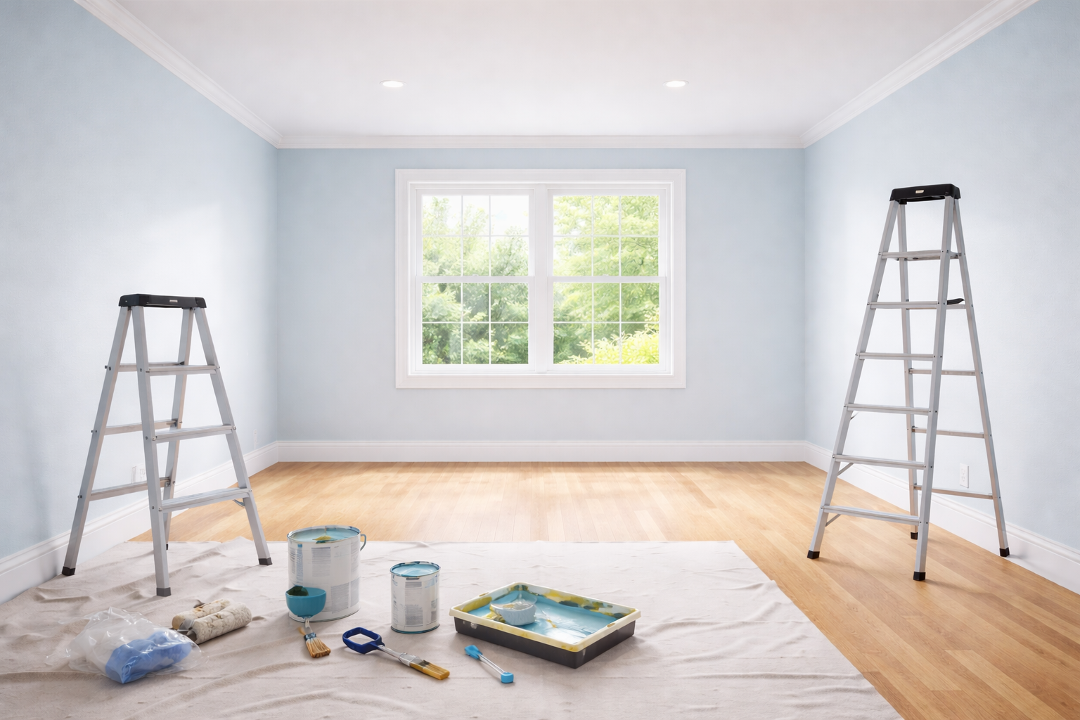 interior painted house