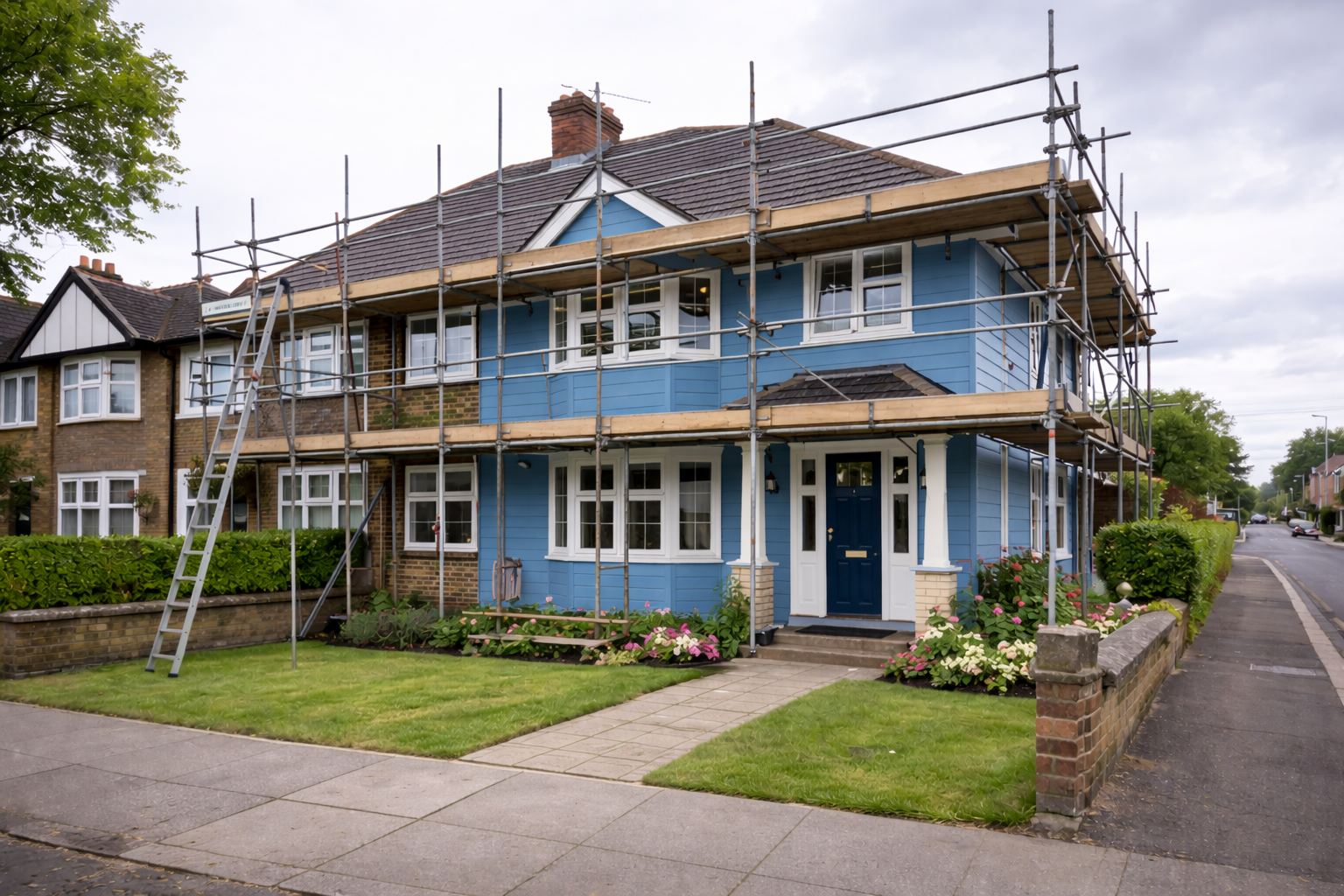 house painted exterior