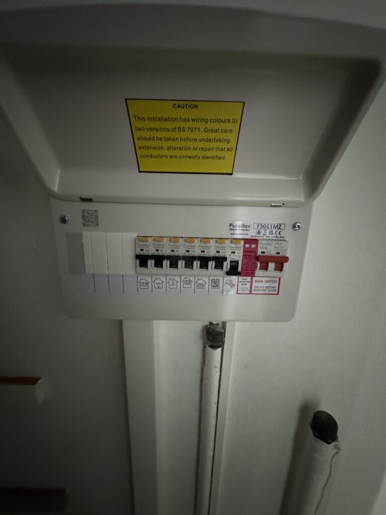 About Us fuse board installed in redhill