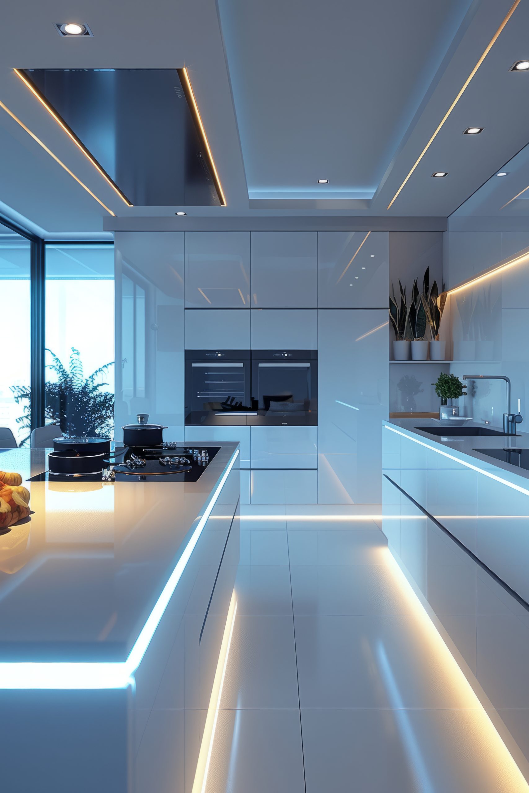 modern kitchen interior design
